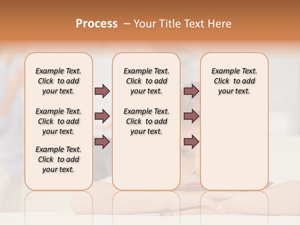Melancholy Boy Relationship PowerPoint Template