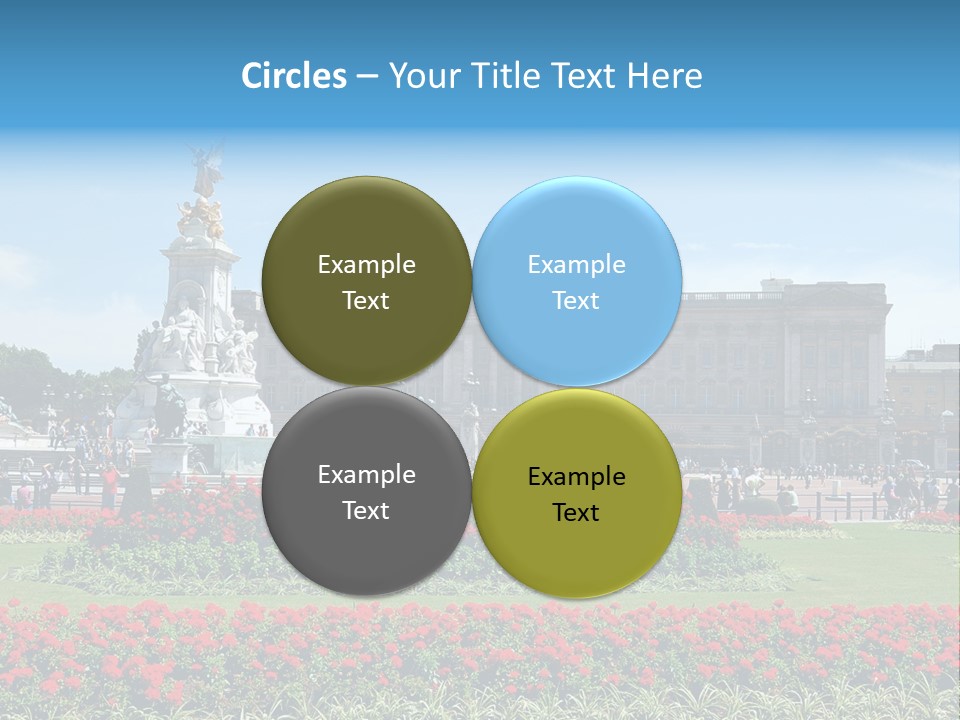 Europe Queen Britain PowerPoint Template