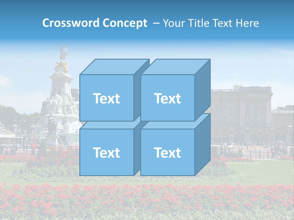 Europe Queen Britain PowerPoint Template