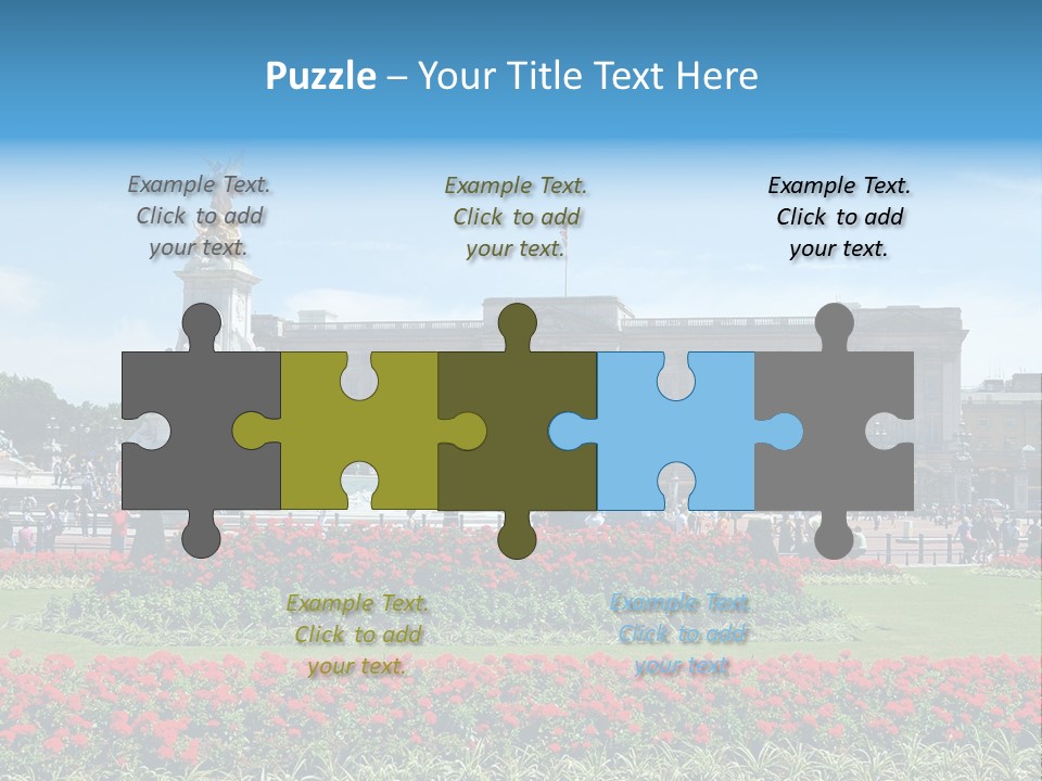 Europe Queen Britain PowerPoint Template