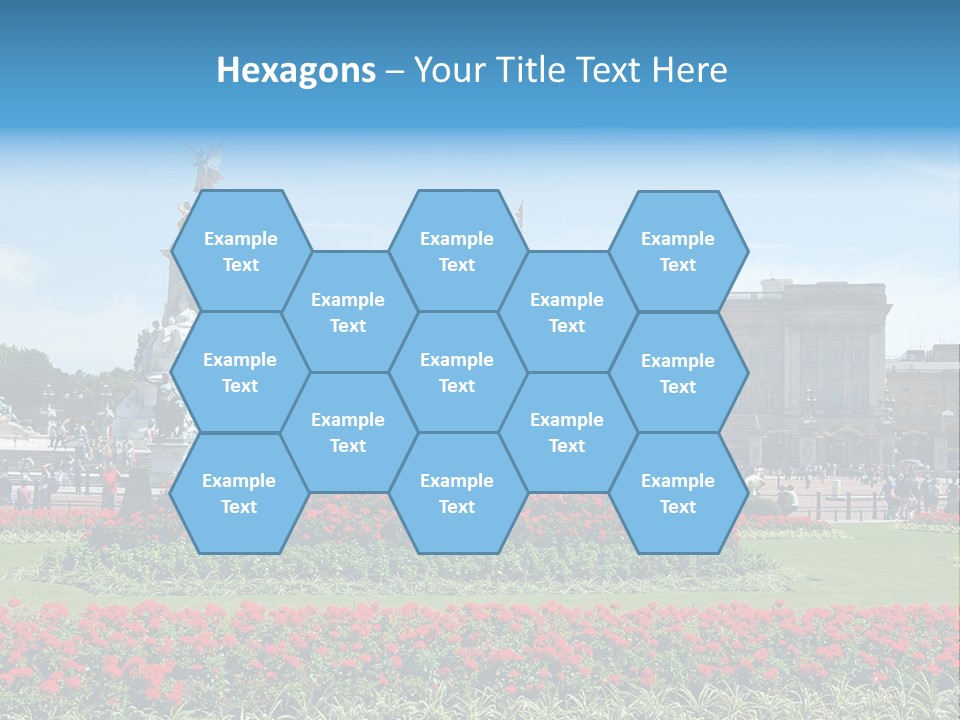 Europe Queen Britain PowerPoint Template