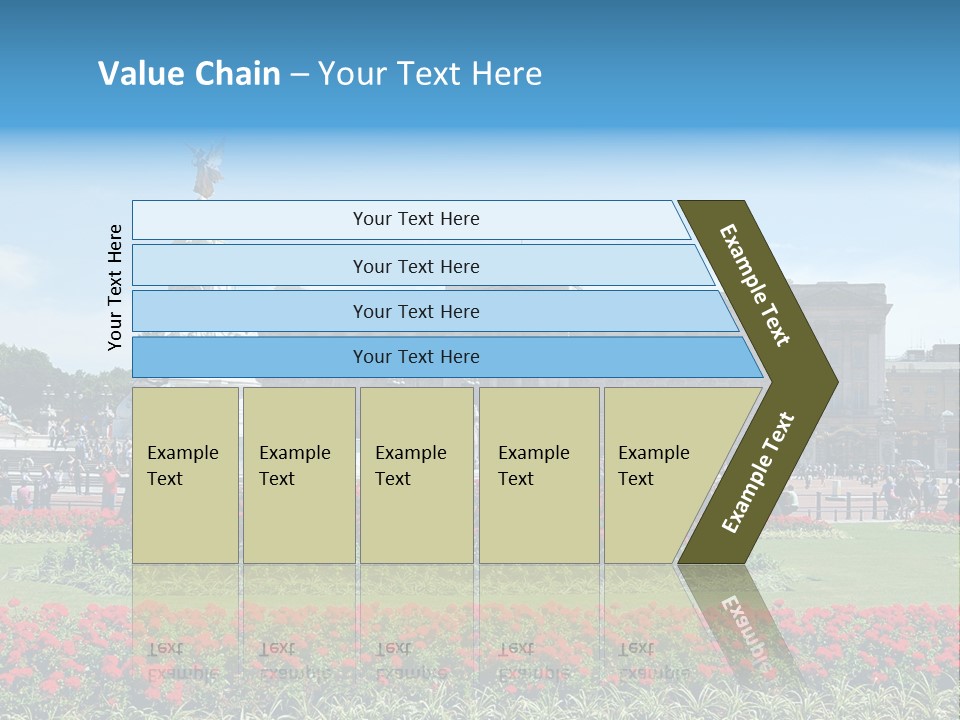 Europe Queen Britain PowerPoint Template