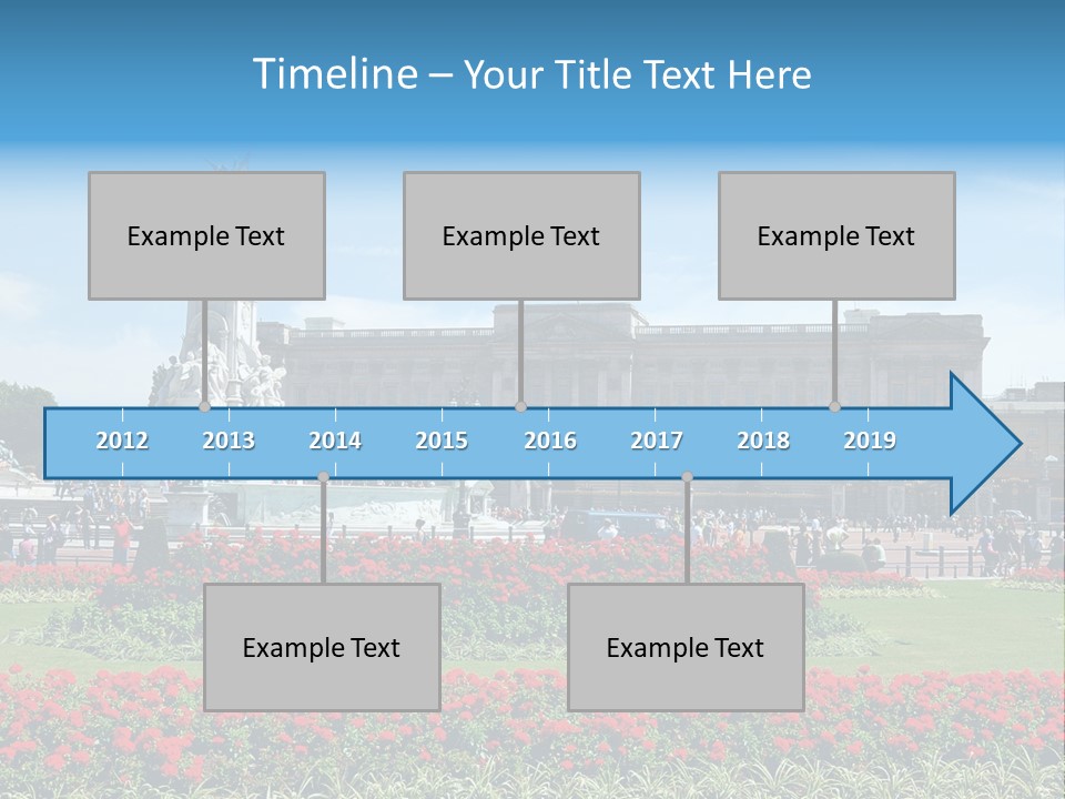 Europe Queen Britain PowerPoint Template