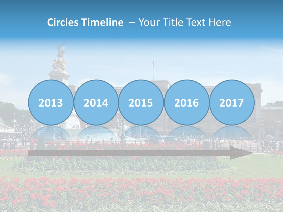 Europe Queen Britain PowerPoint Template