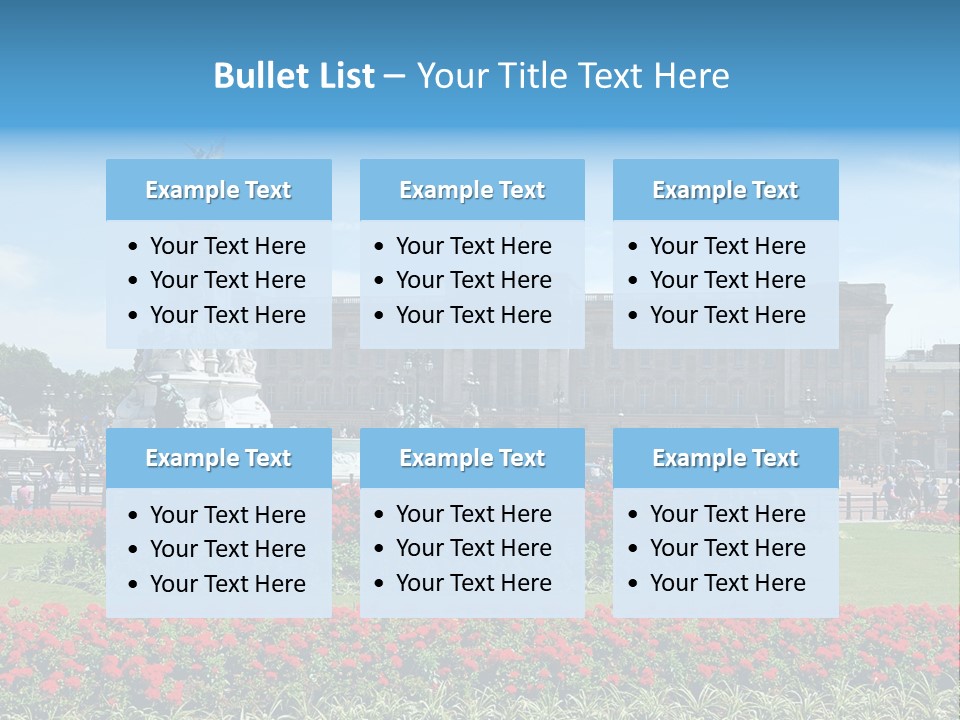 Europe Queen Britain PowerPoint Template