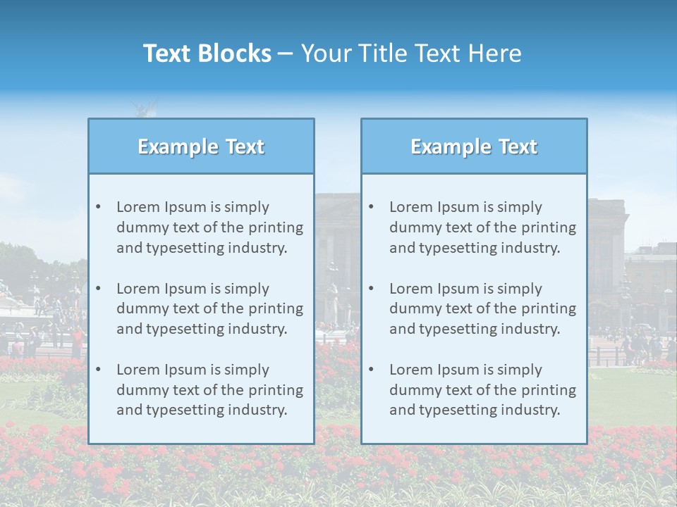 Europe Queen Britain PowerPoint Template