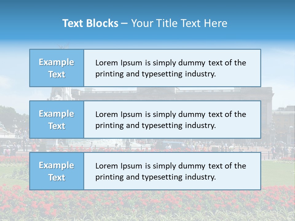 Europe Queen Britain PowerPoint Template
