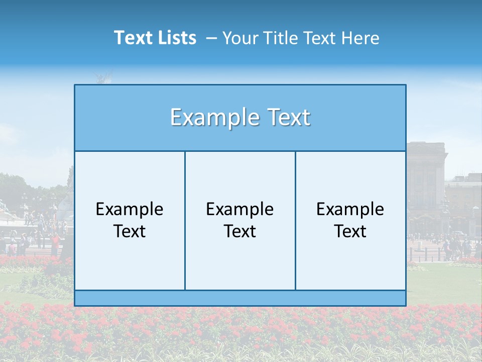 Europe Queen Britain PowerPoint Template