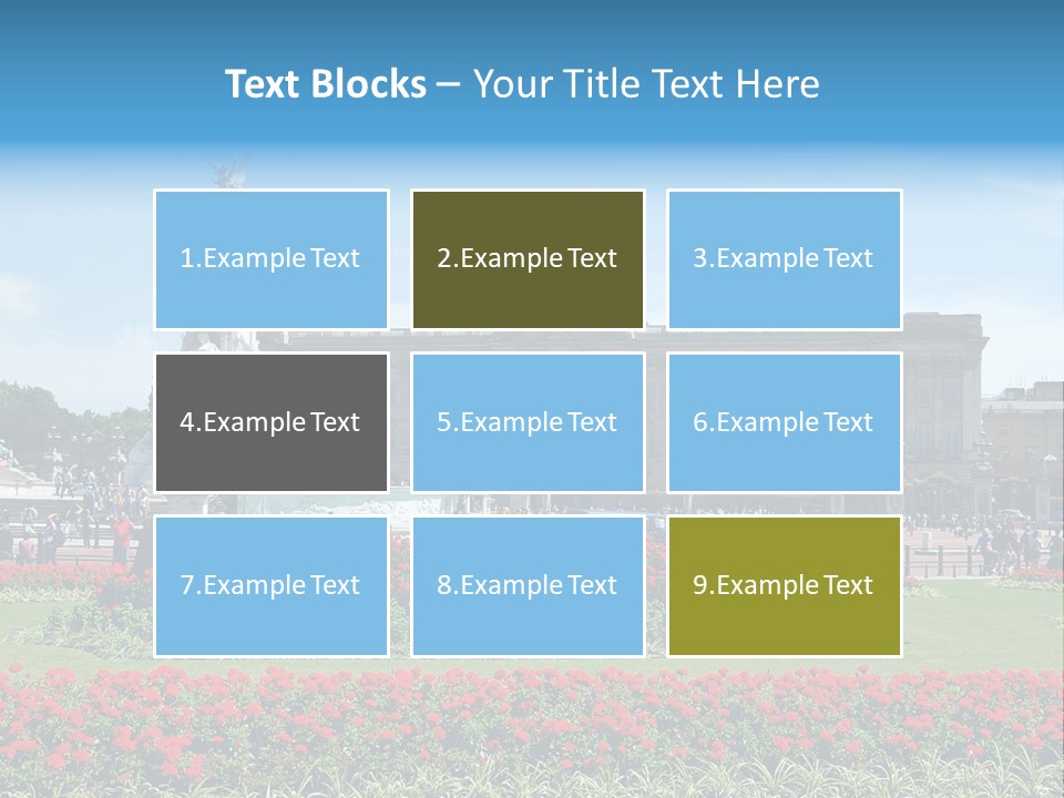 Europe Queen Britain PowerPoint Template