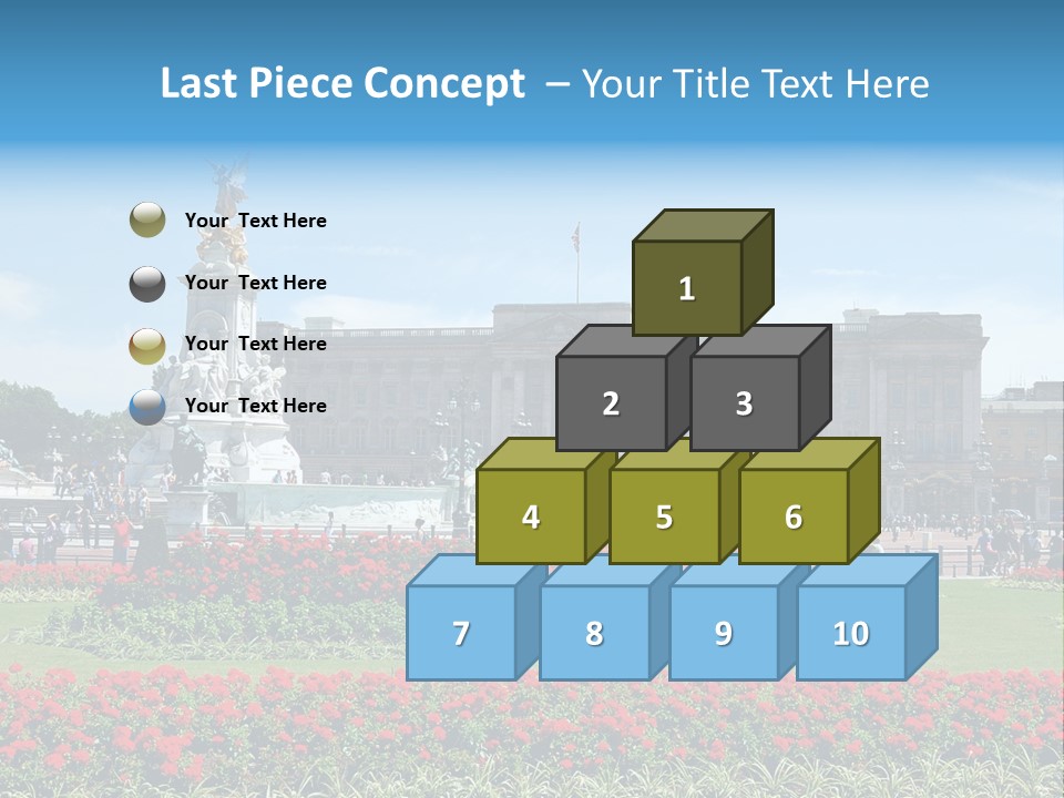 Europe Queen Britain PowerPoint Template