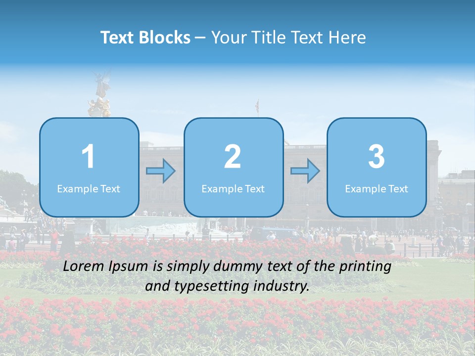 Europe Queen Britain PowerPoint Template