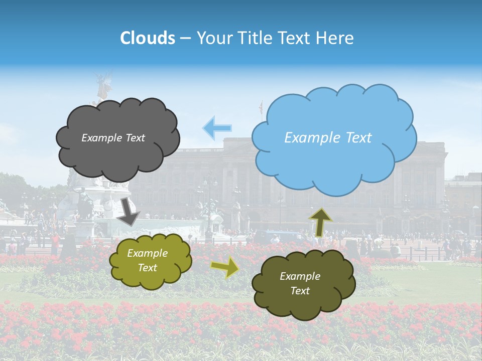 Europe Queen Britain PowerPoint Template