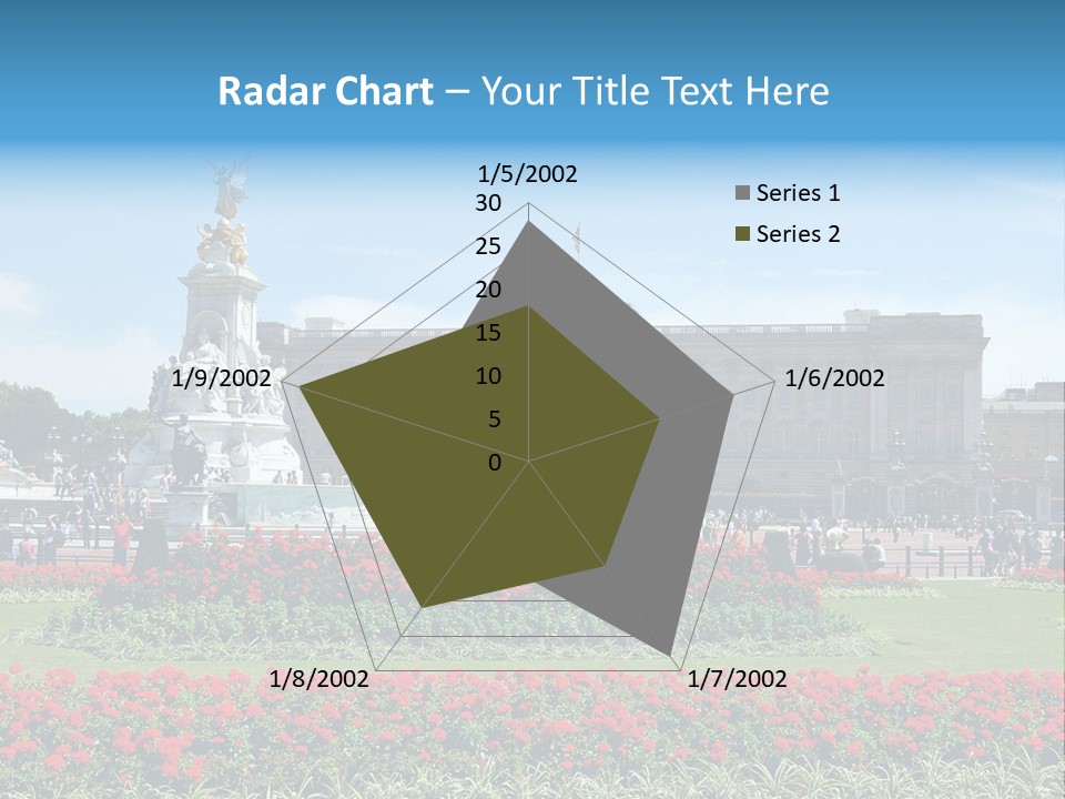 Europe Queen Britain PowerPoint Template