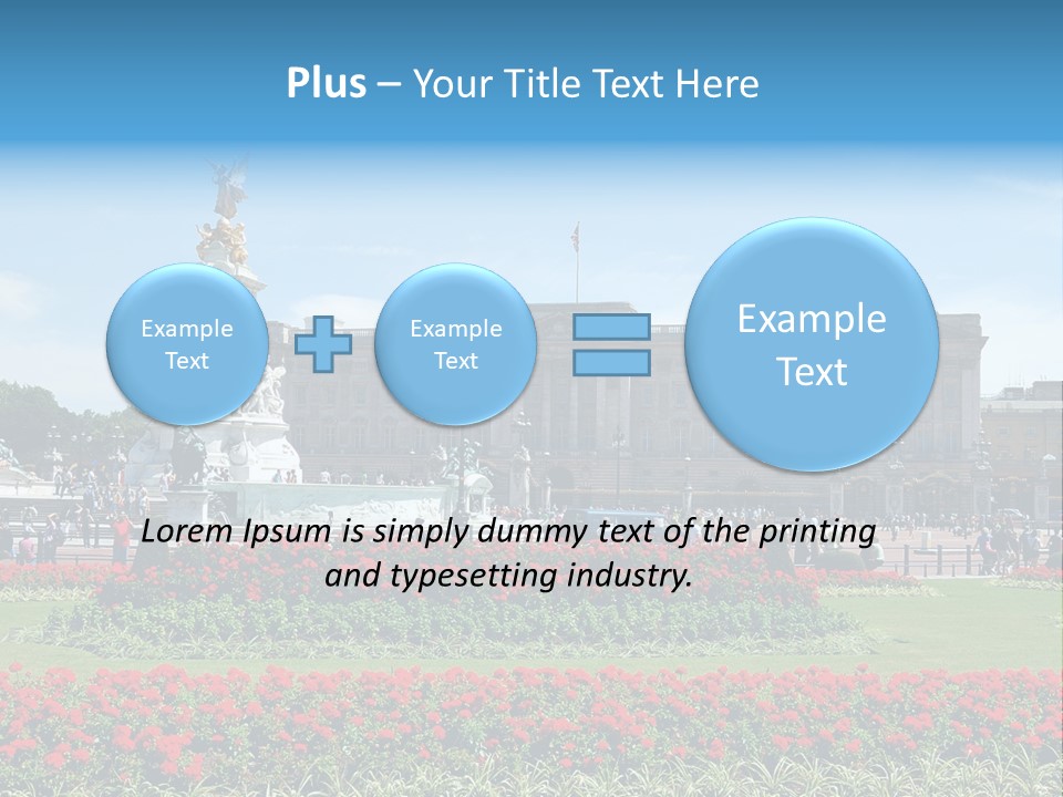 Europe Queen Britain PowerPoint Template