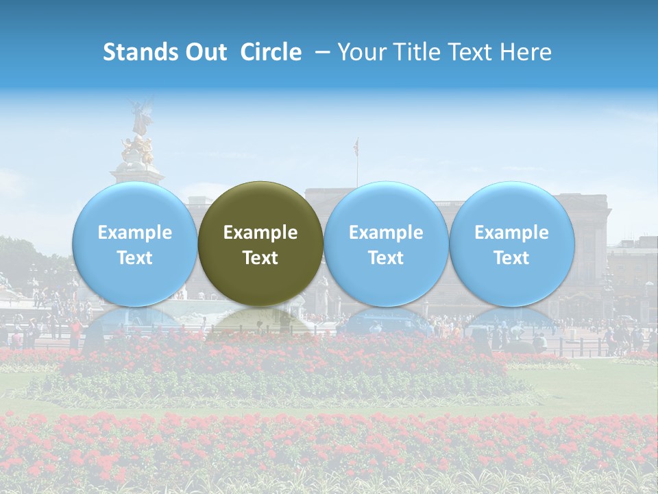 Europe Queen Britain PowerPoint Template