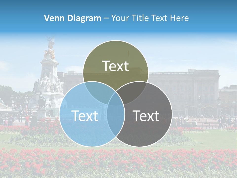 Europe Queen Britain PowerPoint Template