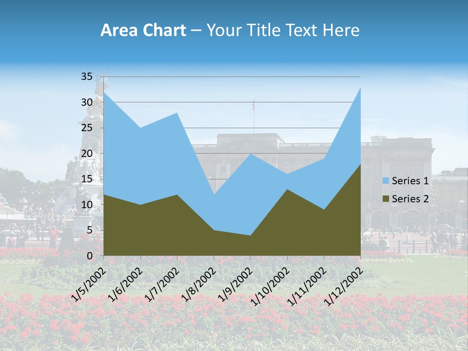 Europe Queen Britain PowerPoint Template