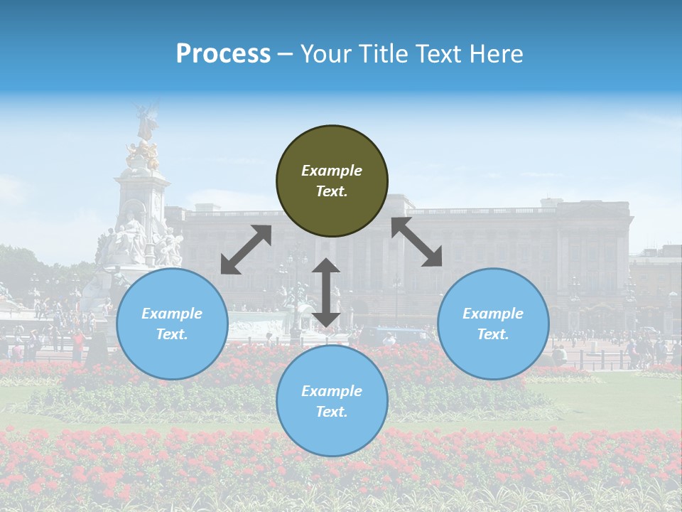 Europe Queen Britain PowerPoint Template