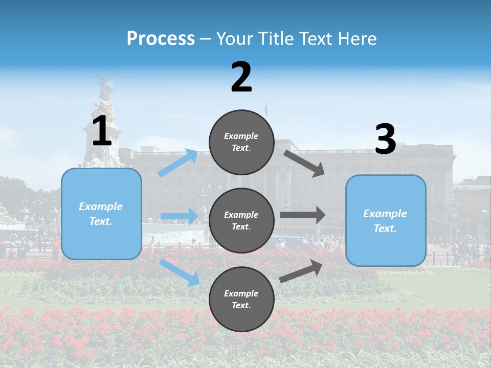 Europe Queen Britain PowerPoint Template