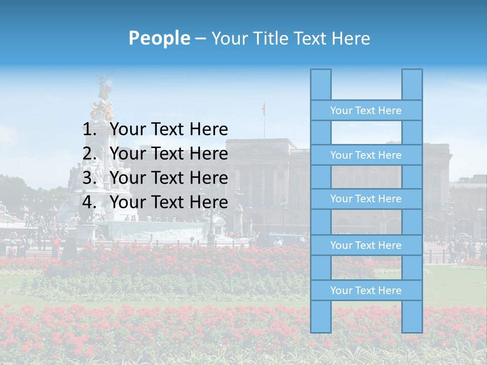 Europe Queen Britain PowerPoint Template