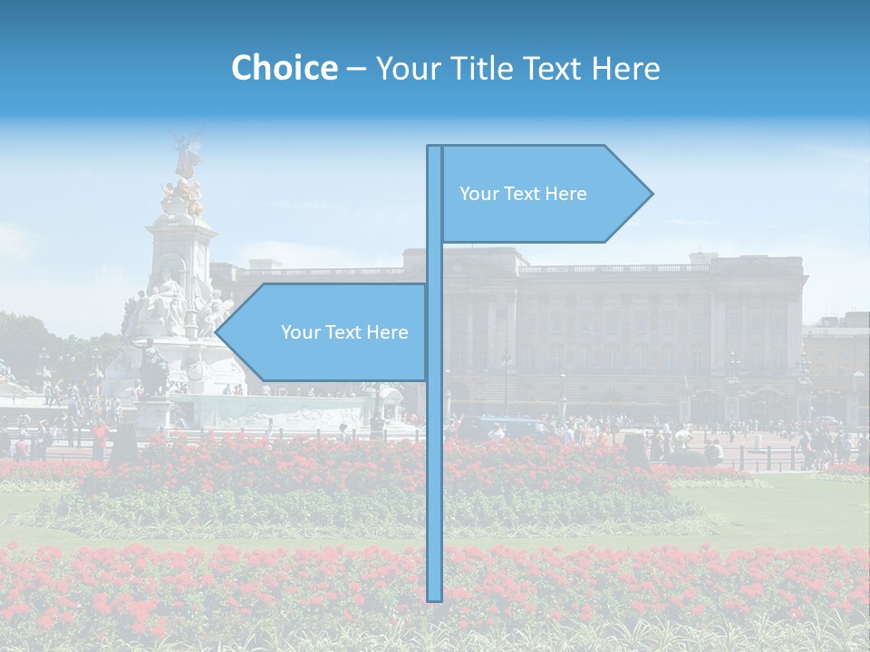 Europe Queen Britain PowerPoint Template