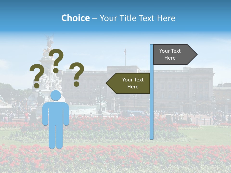 Europe Queen Britain PowerPoint Template