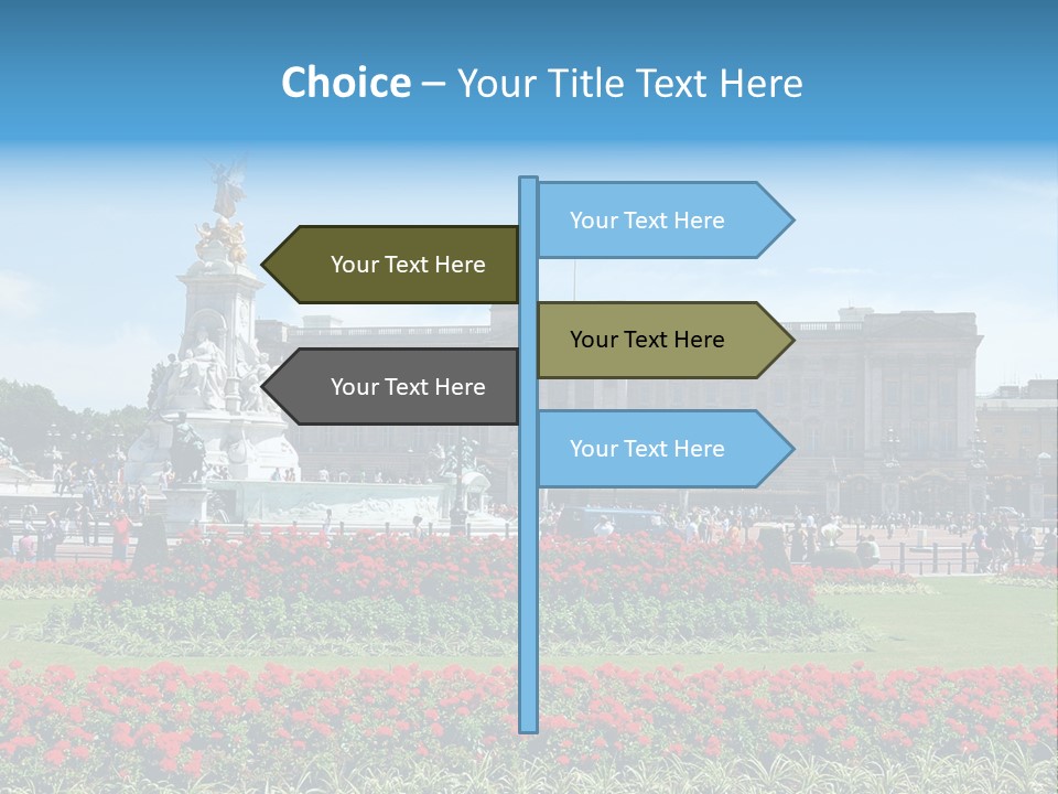 Europe Queen Britain PowerPoint Template