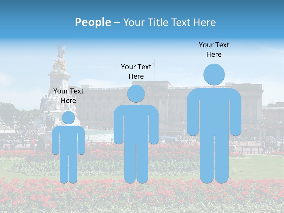 Europe Queen Britain PowerPoint Template