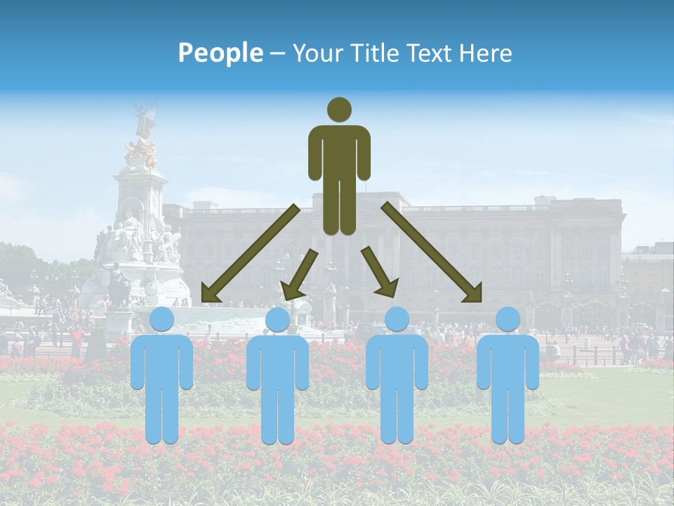 Europe Queen Britain PowerPoint Template