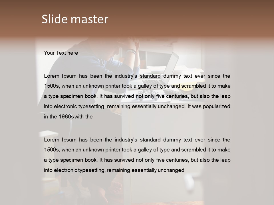 Teenage Entertainment Teenager PowerPoint Template