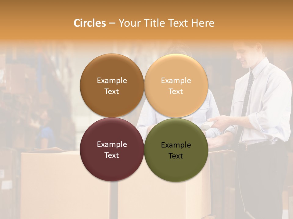 Touchscreen Dispatch Logistics PowerPoint Template