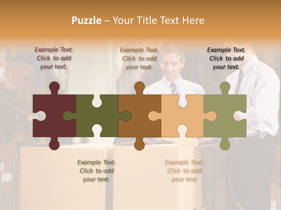 Touchscreen Dispatch Logistics PowerPoint Template
