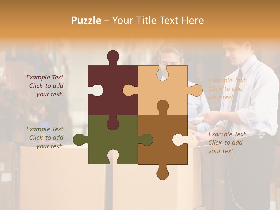 Touchscreen Dispatch Logistics PowerPoint Template