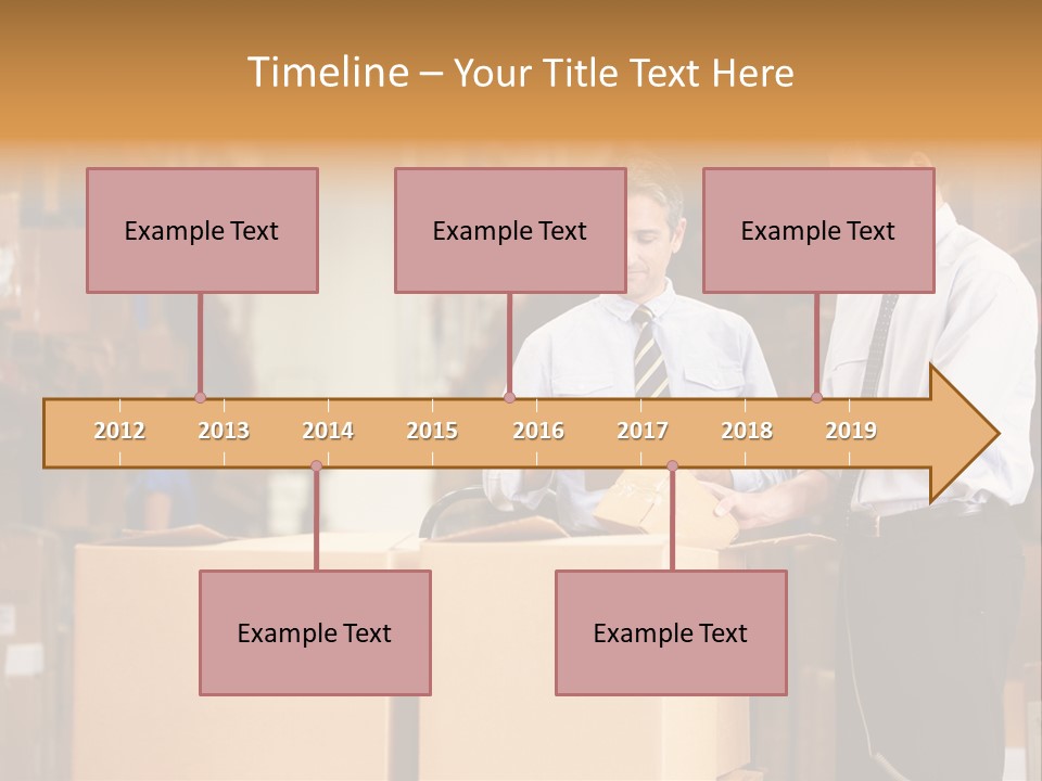 Touchscreen Dispatch Logistics PowerPoint Template