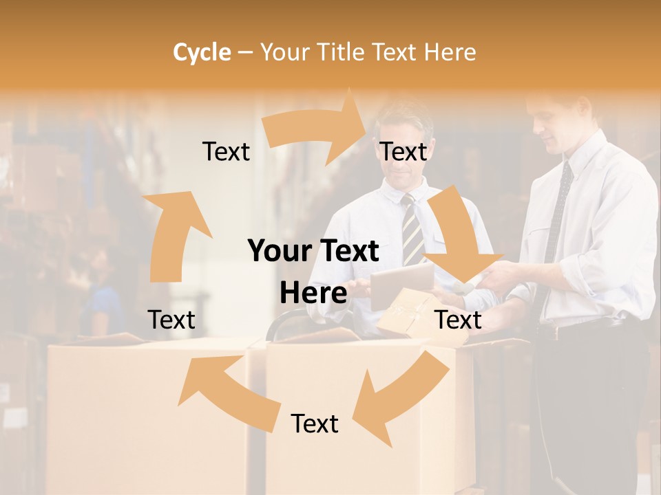 Touchscreen Dispatch Logistics PowerPoint Template