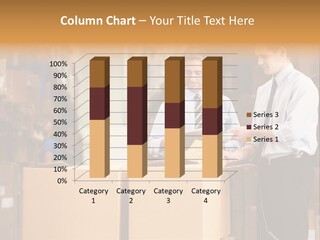 Touchscreen Dispatch Logistics PowerPoint Template