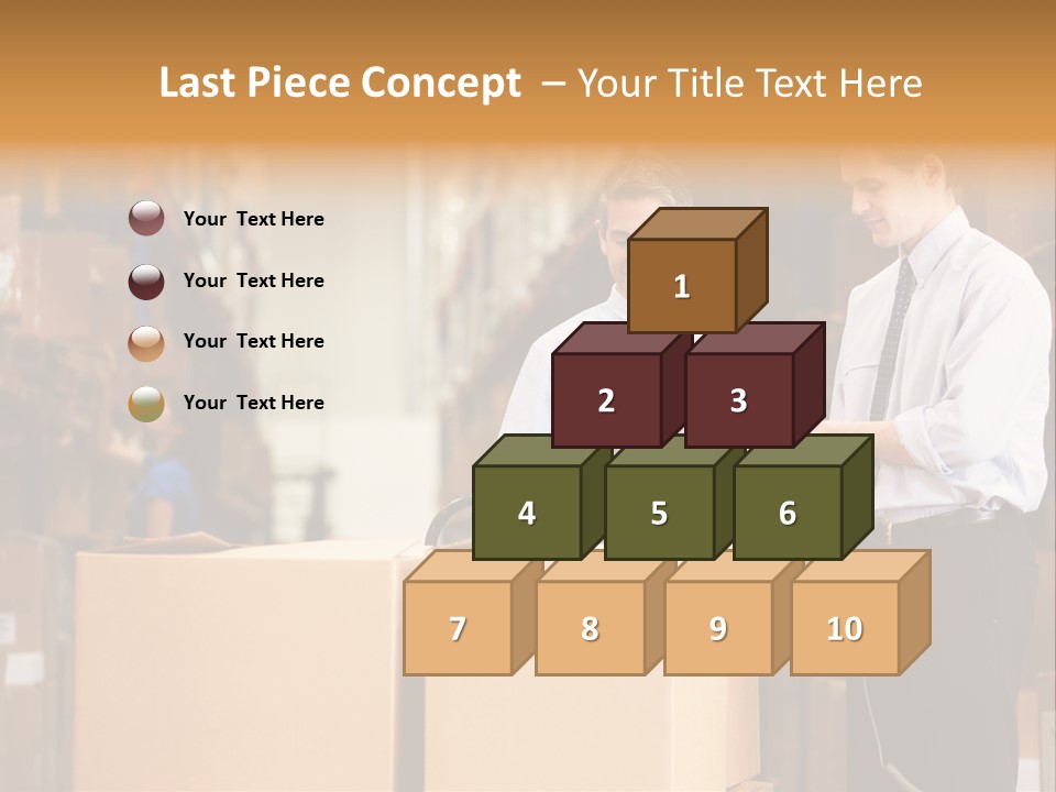 Touchscreen Dispatch Logistics PowerPoint Template