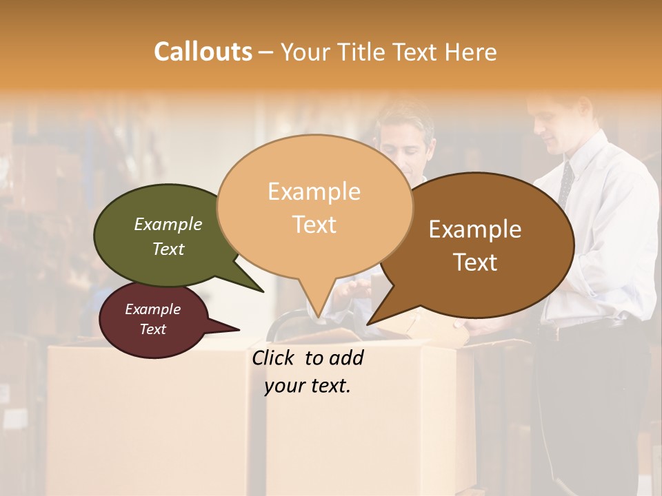 Touchscreen Dispatch Logistics PowerPoint Template