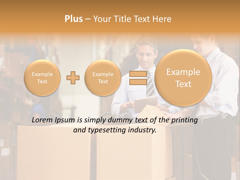 Touchscreen Dispatch Logistics PowerPoint Template