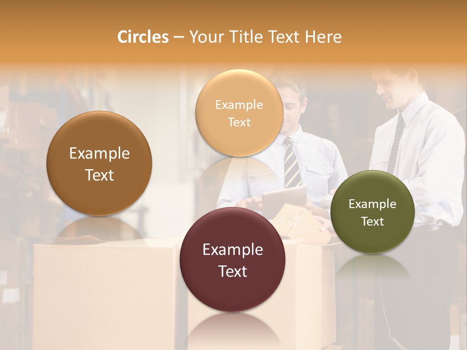 Touchscreen Dispatch Logistics PowerPoint Template