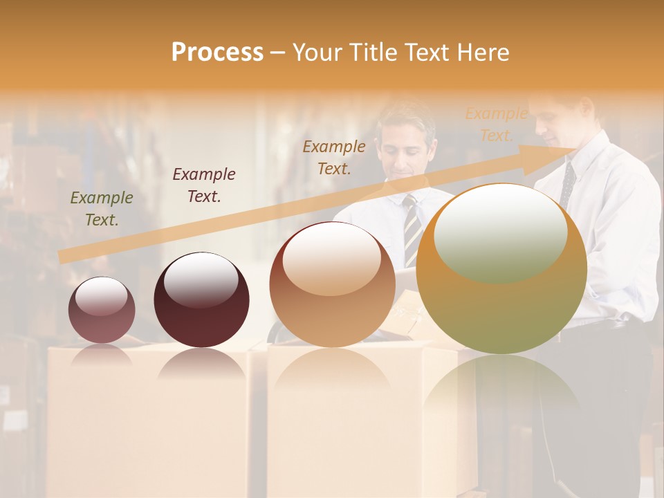 Touchscreen Dispatch Logistics PowerPoint Template