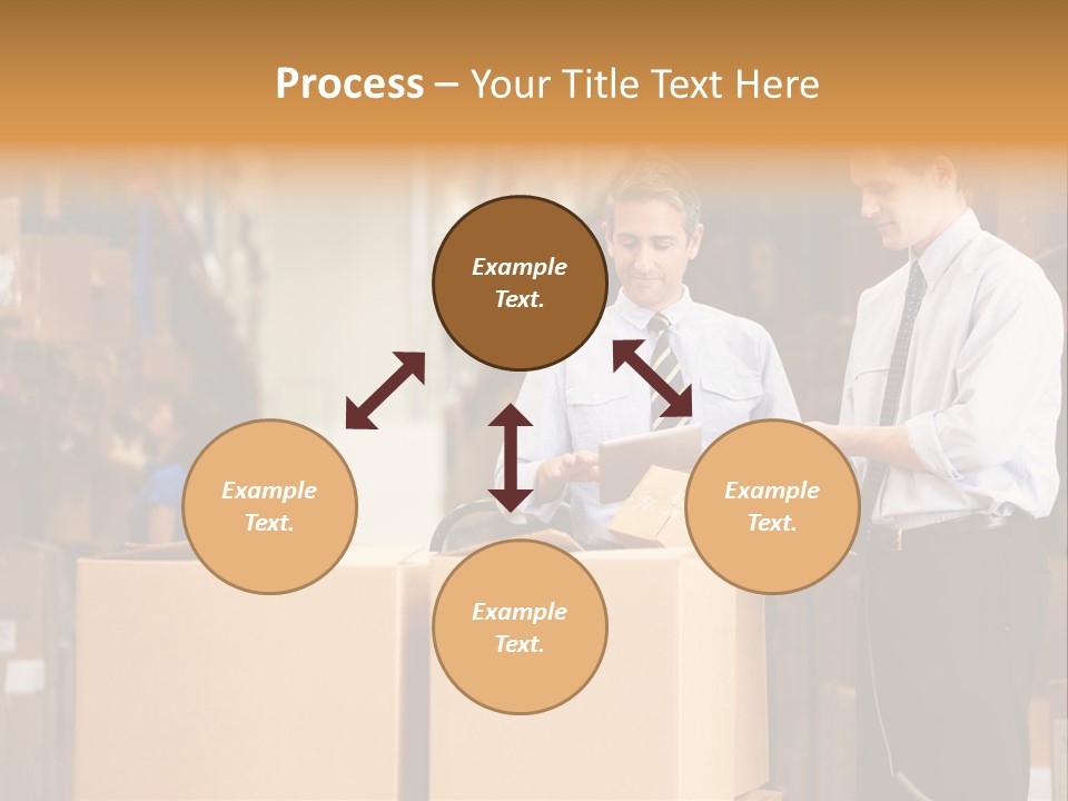 Touchscreen Dispatch Logistics PowerPoint Template
