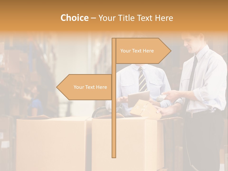 Touchscreen Dispatch Logistics PowerPoint Template