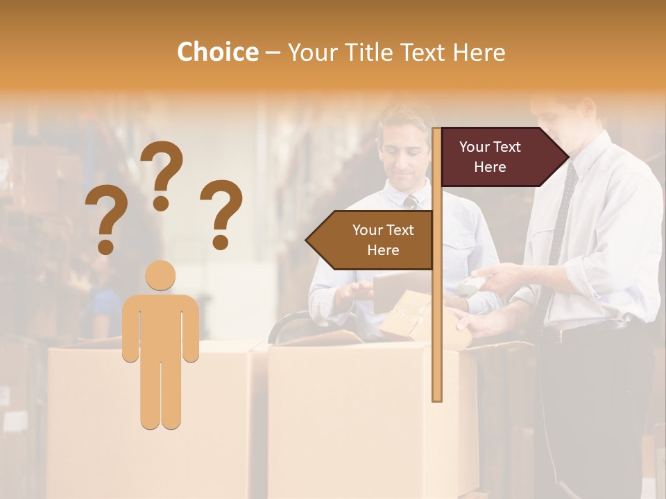 Touchscreen Dispatch Logistics PowerPoint Template
