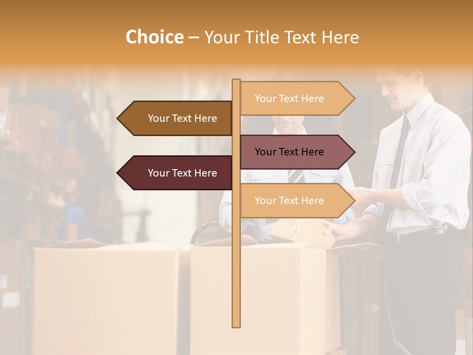 Touchscreen Dispatch Logistics PowerPoint Template