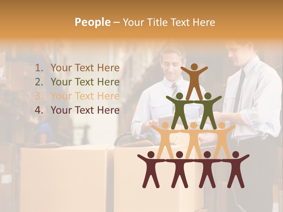 Touchscreen Dispatch Logistics PowerPoint Template