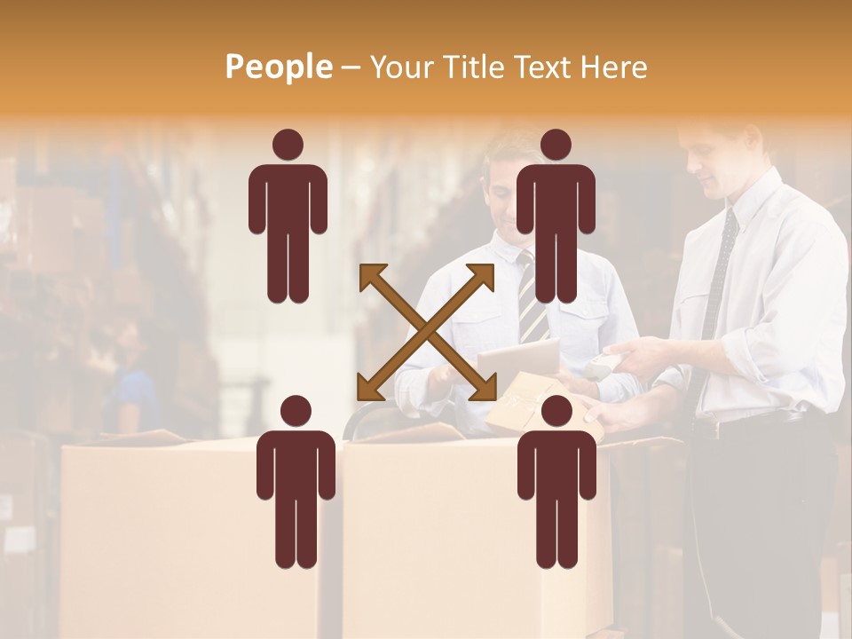 Touchscreen Dispatch Logistics PowerPoint Template