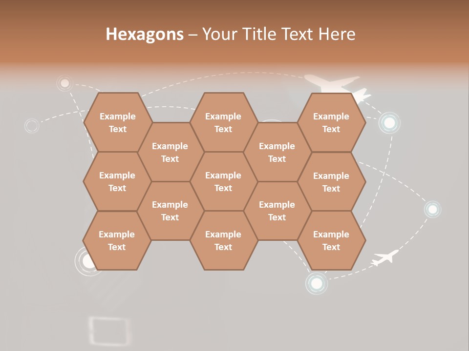 Traffic Abstract Passenger PowerPoint Template