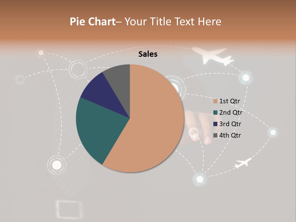 Traffic Abstract Passenger PowerPoint Template