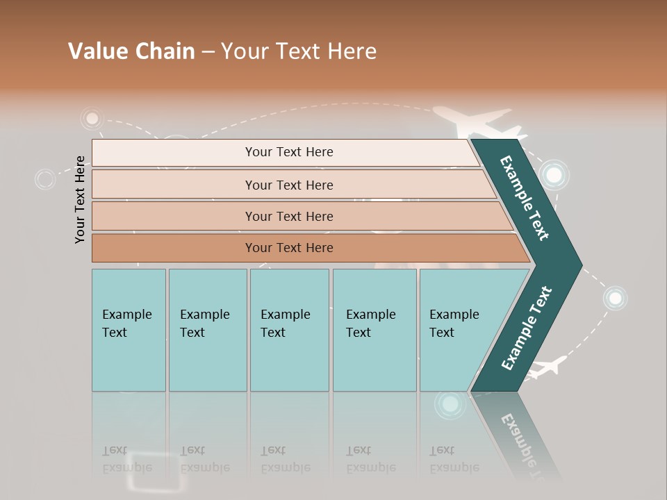 Traffic Abstract Passenger PowerPoint Template